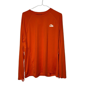 LL Bean Long Sleeve Workout Shirt Men’s Large Running Gyn Lightweight Base Layer